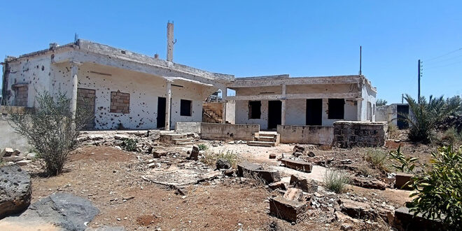 Syrian refugees: Despite the destruction of our homes in Busra al-Sham ...