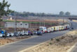 Relief and Food Aid Convoy of the SARC heads to Sweida