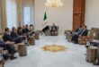 President al-Sharaa discusses with CMACGM group building new dock in Latakia port
