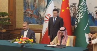 Cancilleres de Irán y Arabia Saudí se reúnen en Pekín y firman pasos ejecutivos para reapertura de embajadas