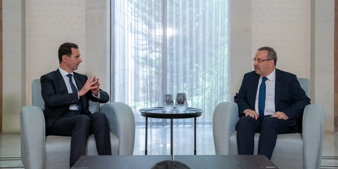 Presidente Al-Assad recibe al nuevo delegado de Siria ante la Liga Árabe