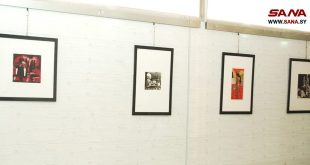 Artista siria exhibe 50 de sus obras en una exposición en Sweida (+ fotos)