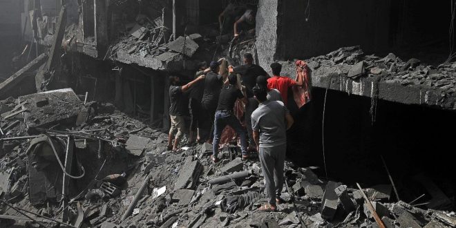 Víctimas de la agresión sionista a Gaza aumenta a 33.137 muertos y 75.815 heridos