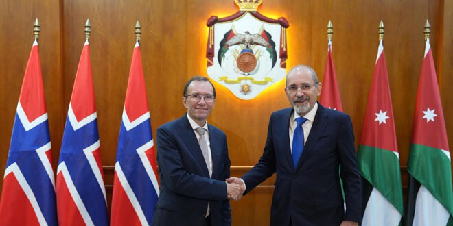 Jordania y Noruega reafirman apoyo a Siria en la reconstrucción del país