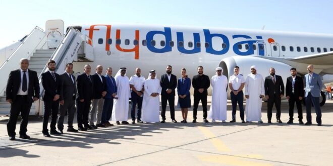 Primer vuelo de Flydubai llega a Aeropuerto Internacional de Damasco