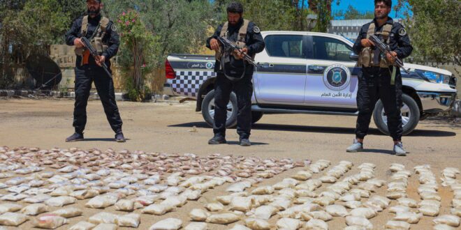 Siria revela cantidades de drogas incautadas y destruidas en seis meses