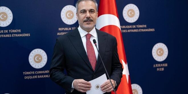 Fidan: La estabilidad en Siria beneficia a toda la comunidad internacional