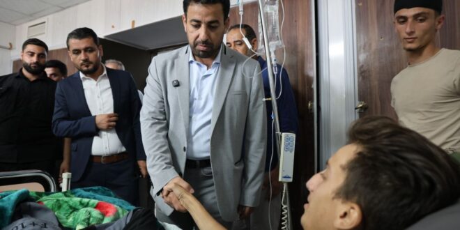 Ofrecen atención médica a familias sirias procedentes de la provincia de Sweida