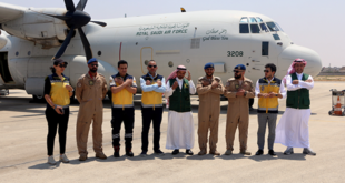 Llega a Alepo un avión con ayuda saudí destinada a afectados por incendios en Latakia