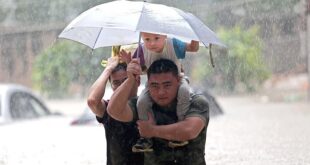 Miles de evacuados debido a las fuertes lluvias en China