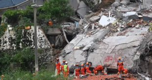 Diez muertos y decenas de desaparecidos por inundaciones en el noroeste de China