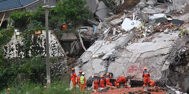 Diez muertos y decenas de desaparecidos por inundaciones en el noroeste de China