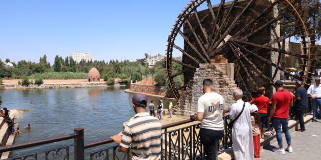 El Orontes, río rebelde y fuente de vida en Siria