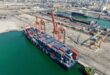 Arriba a puerto sirio de Tartús gigantesco carguero francés