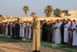 Молитва праздника Ид Аль-Адха на Большом стадионе в Идлебе