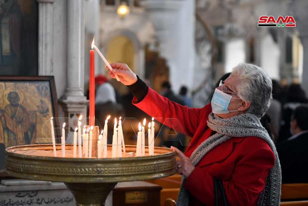 قداس إلهي في الكاتدرائية المريمية بمناسبة رأس السنة الميلادية
