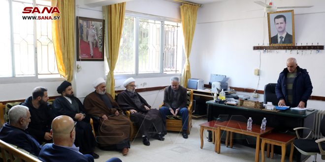 وفد عراقي يزور اللاذقية لتقديم مساعدات للمتضررين من الزلزال الذي ضرب المحافظة في 6 شباط