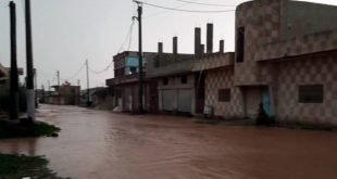 الأمطار الغزيرة بريف درعا