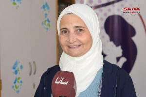 لمى أتاسي عضو مؤسس بجمعية "رعاية الطفل"