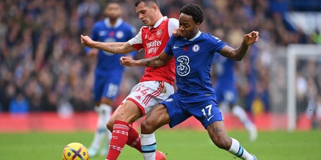 مباراة أرسنال وتشيلسي