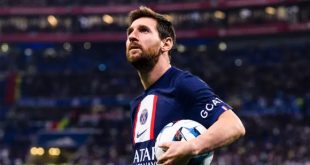 قائد المنتخب الأرجنتيني ولاعب نادي باريس سان جيرمان ليونيل ميسي