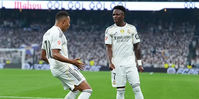 ريال مدريد يستهل مشواره بالدوري الإسباني لكرة القدم بالفوز على أوساسونا
